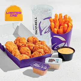 10 Piece Crispy Chicken Nuggets Combo