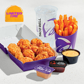 10 Piece Crispy Chicken Nuggets Combo