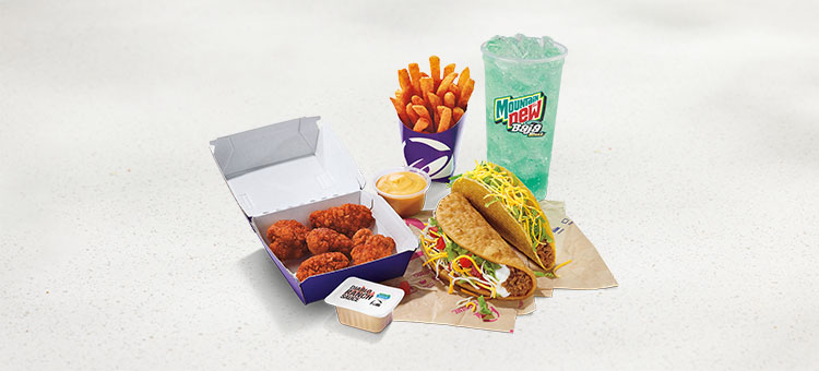 Taco Bell Menu in Hephzibah, GA - 2517 Tobacco Rd