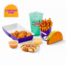 Crispy Chicken Nuggets Deluxe Combo