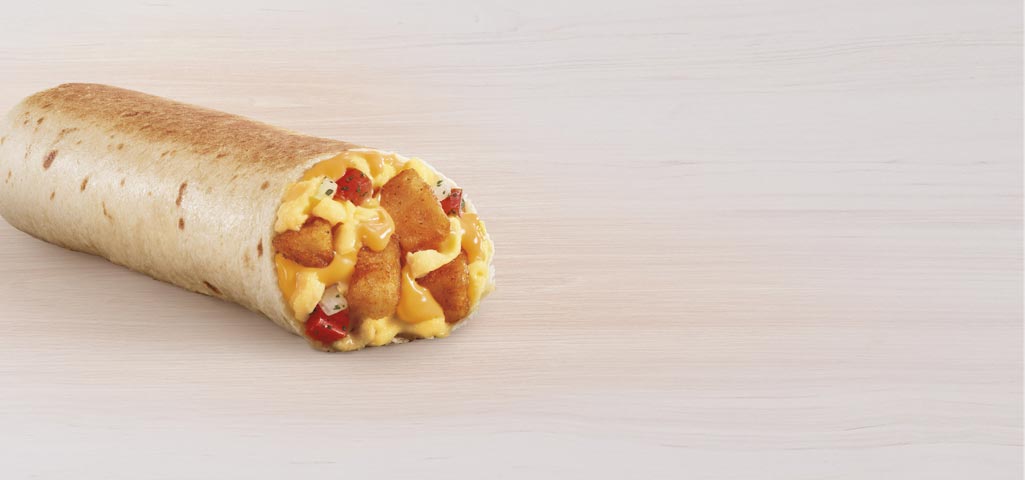 Grilled Breakfast Burrito Fiesta Potato
