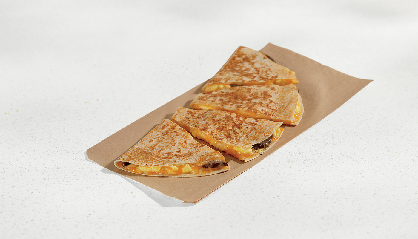 Breakfast Quesadilla Steak