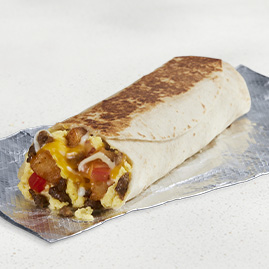 Grande Toasted Breakfast Burrito
