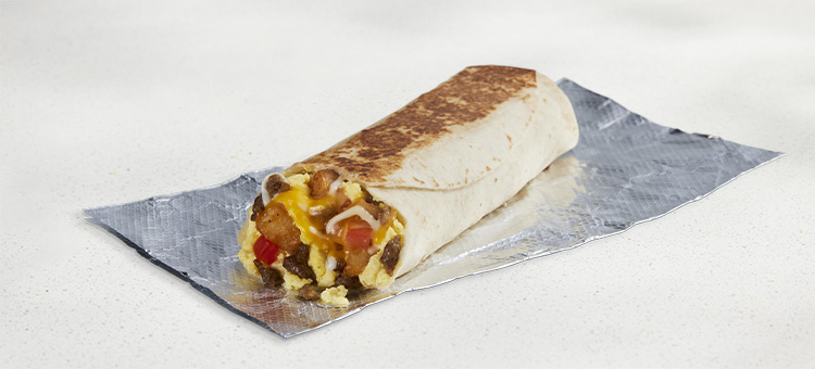 Grande Toasted Breakfast Burrito