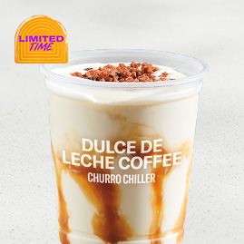 Dulce de Leche Coffee Churro Chiller