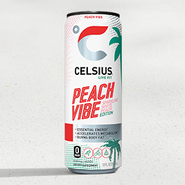 Celsius® Energy Peach Vibe