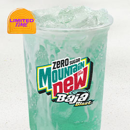 Dirty Soda with BAJA BLAST® Zero Sugar