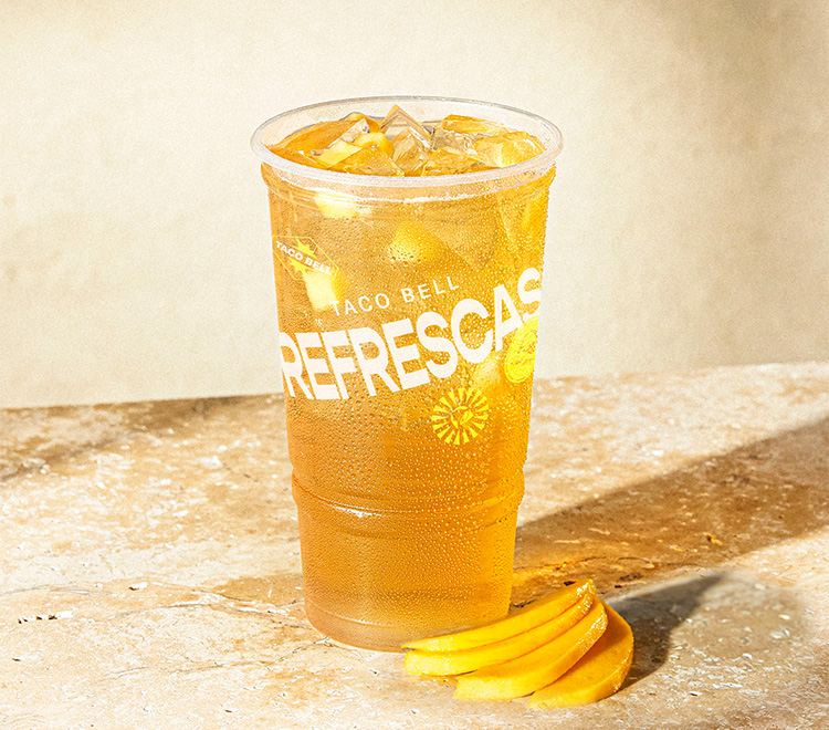 Mango Peach Agua Refresca