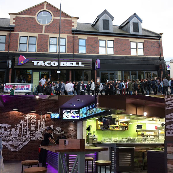Taco Bell Sheffield UK