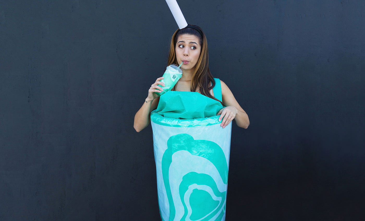How To Be A Taco Bell Baja Blast Freeze For Halloween