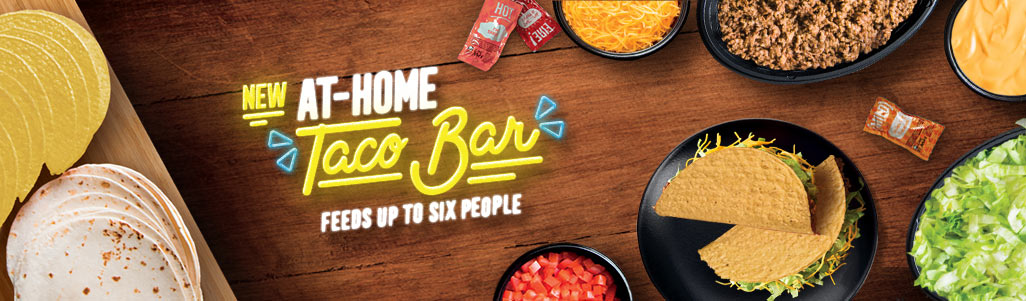 At Home Taco Bar - Make Taco Bell At Home