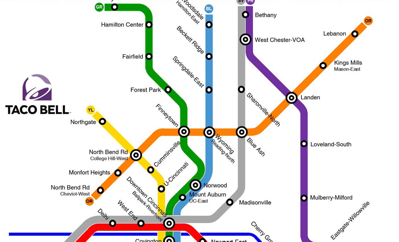 This Happened: I Dreamed Up a Taco Bell Subway System.